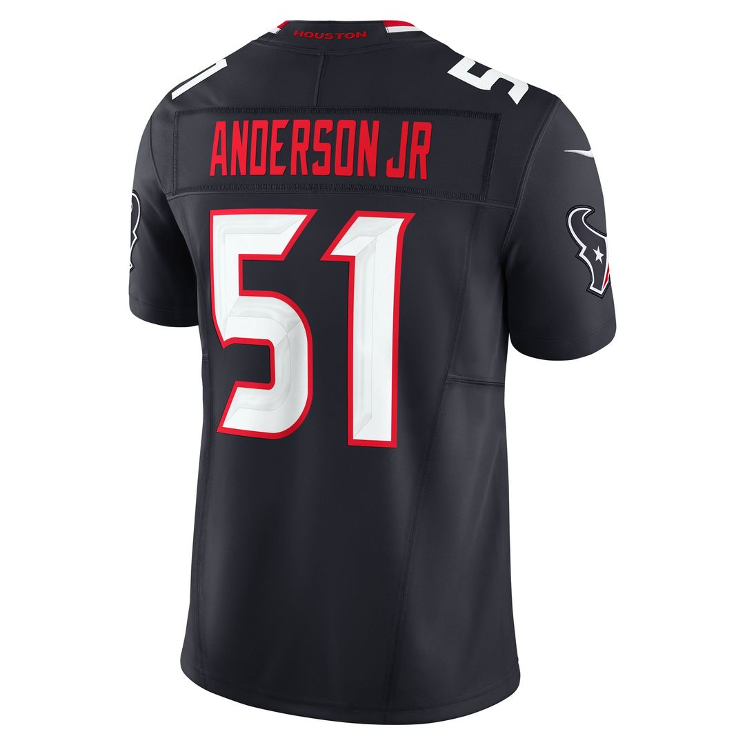 Men's Nike Houston Texans Will Anderson Jr. Red Alternate Vapor F.U.S.E. Limited NFL Jersey