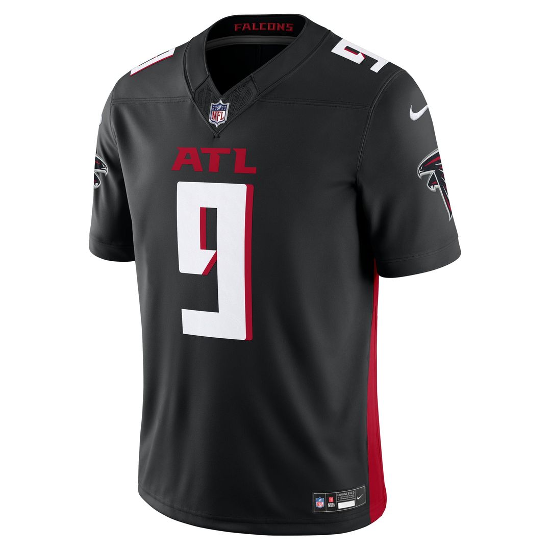 Men's Nike Atlanta Falcons Michael Penix Jr. Black Vapor F.U.S.E. Limited NFL Jersey