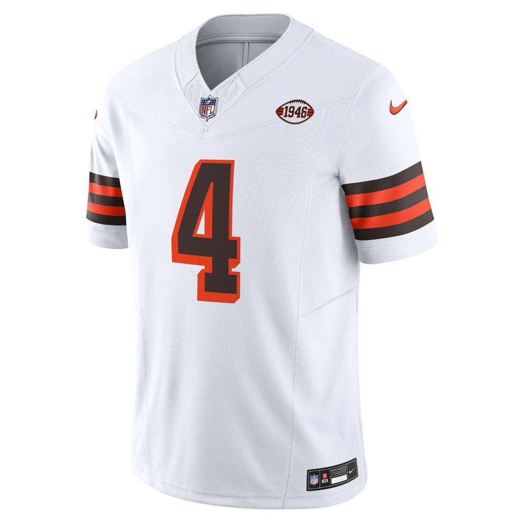 Men's Nike Cleveland Browns Deshaun Watson Brown Vapor F.U.S.E. Limited NFL Jersey