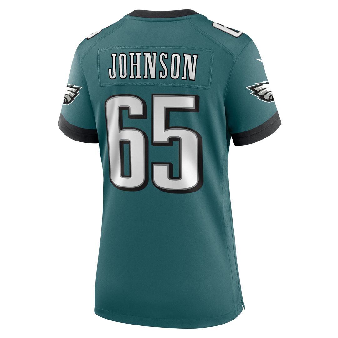 Women's Nike Philadelphia Eagles Lane Johnson Kelly Green Alternate Game NFL Jersey