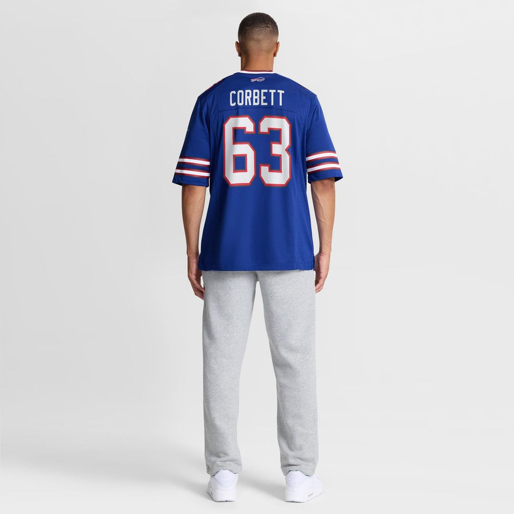Men's Nike Buffalo Bills Austin Corbett Royal Team Game NFL Jersey