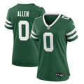 Women's Nike New York Jets Braelon Allen Legacy Green Game NFL Jersey