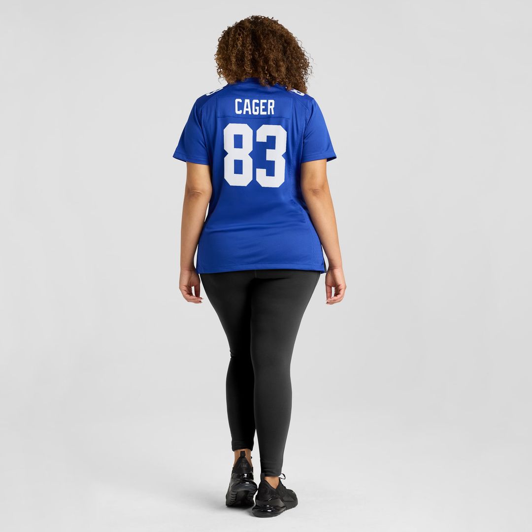 Women's Nike New York Giants Lawrence Cager Royal Home Game Player NFL Jersey