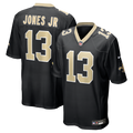 Men's Nike New Orleans Saints Velus Jones Jr. Black Team Game NFL Jersey