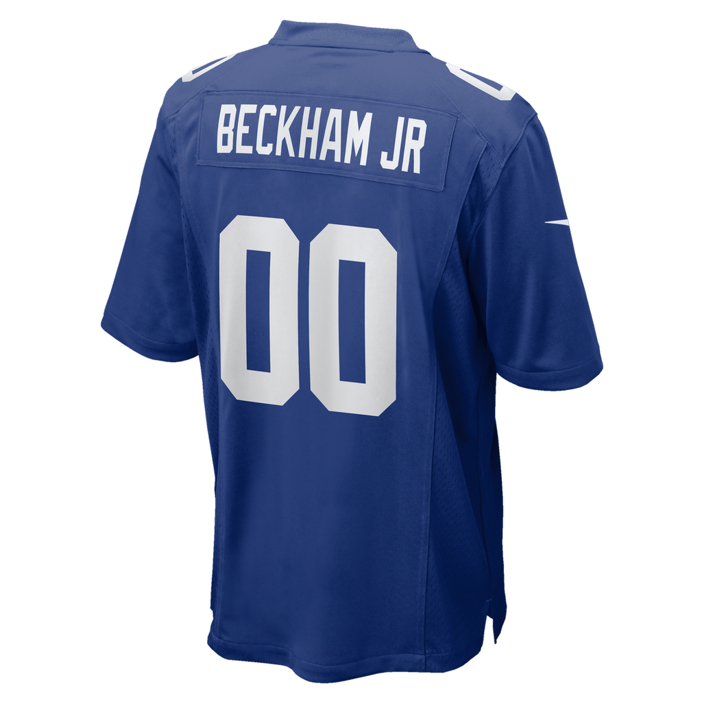 Men's Nike New York Giants Odell Beckham Jr. Royal Team Game NFL Jersey
