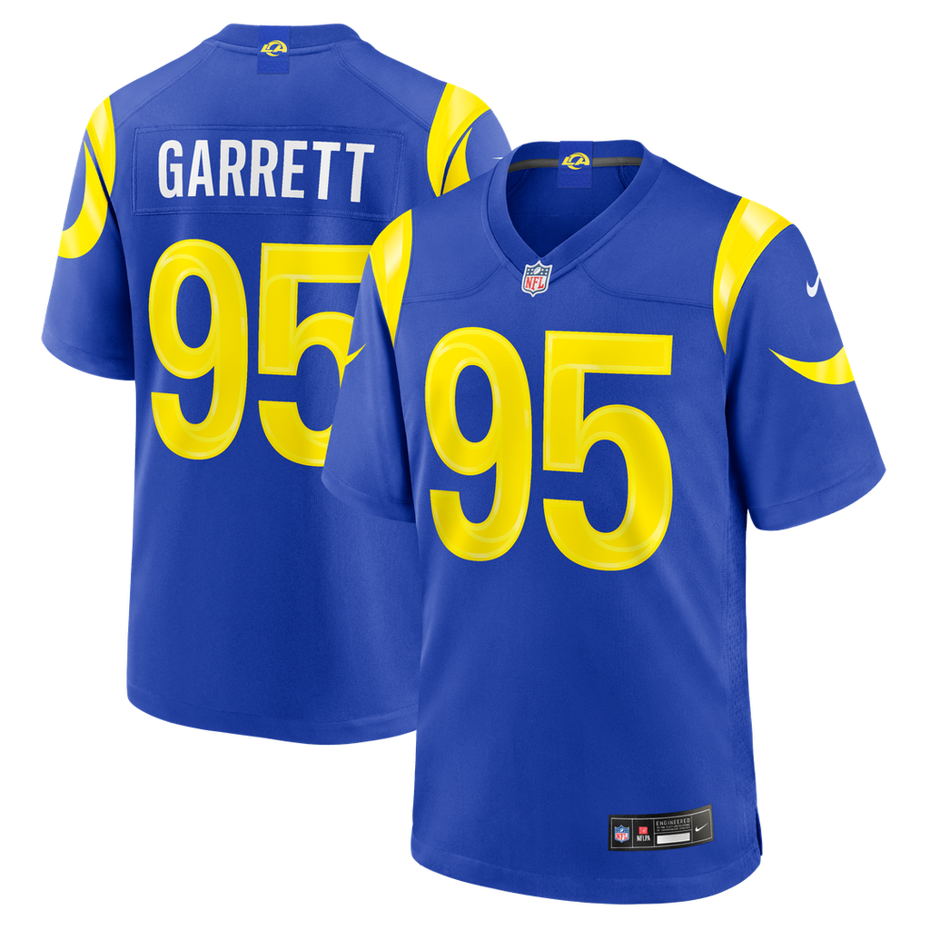 Youth Nike Los Angeles Rams Myles Garrett Royal Team Game NFL Jersey
