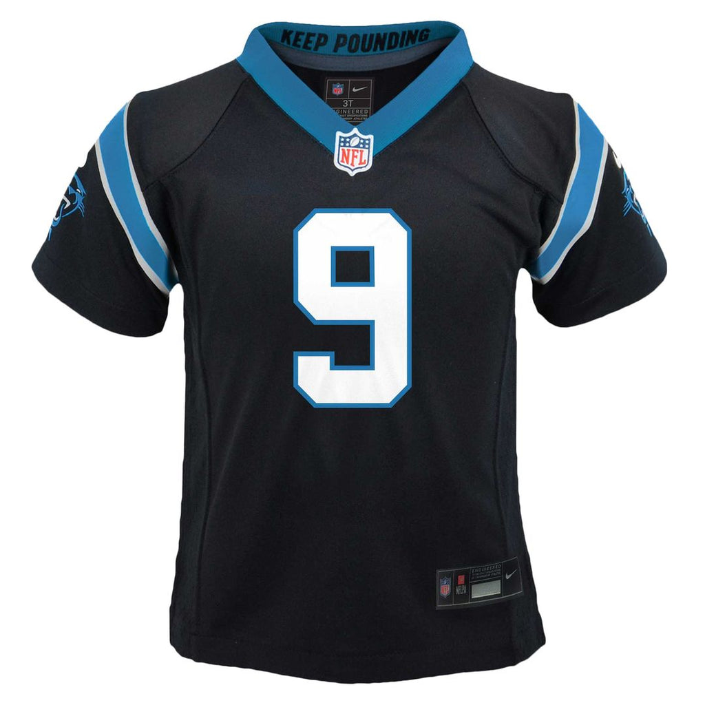 Infant Nike Carolina Panthers Bryce Young Black Team Player Game NFL Jersey