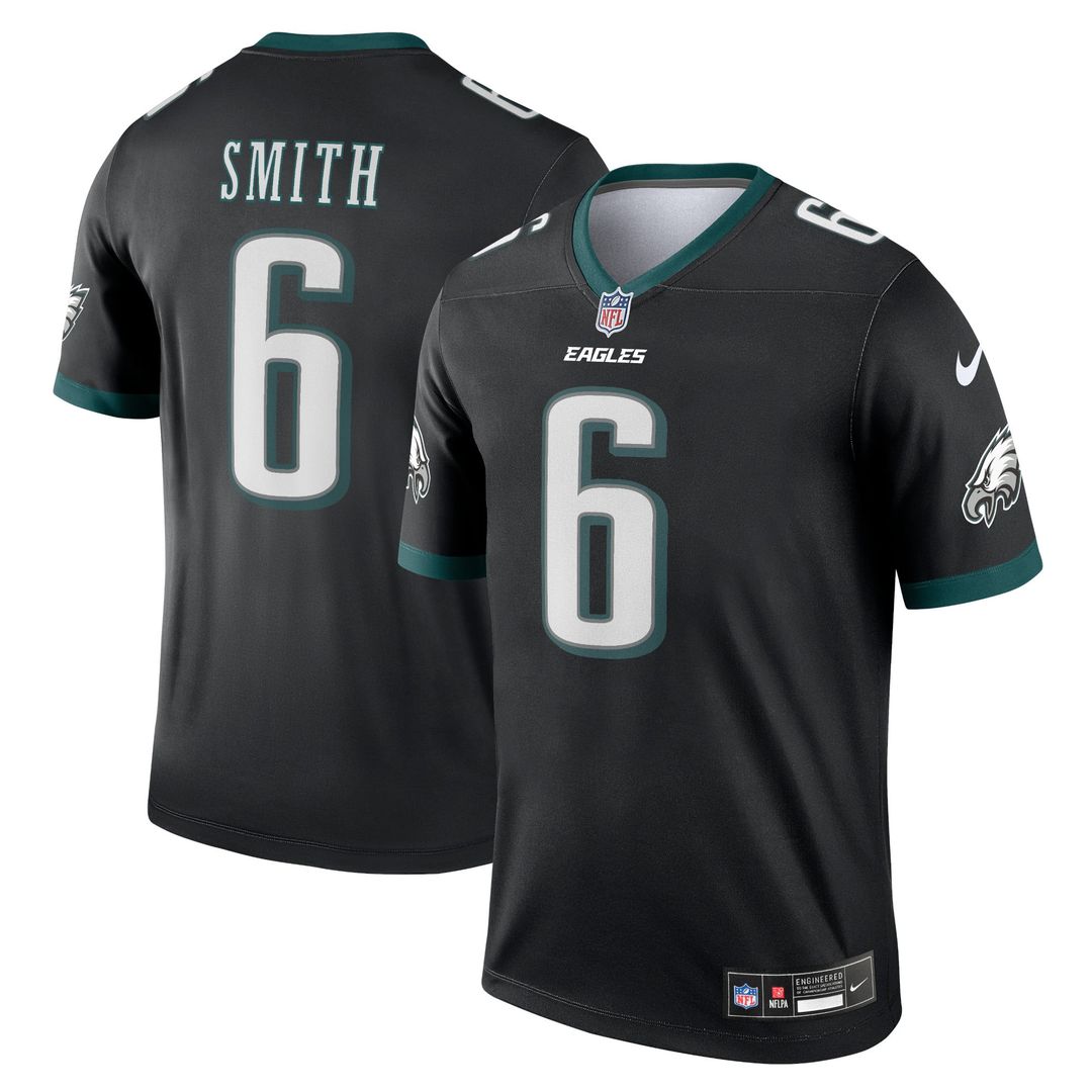 Men's Nike Philadelphia Eagles DeVonta Smith Kelly Green Legend Player NFL Performance Top