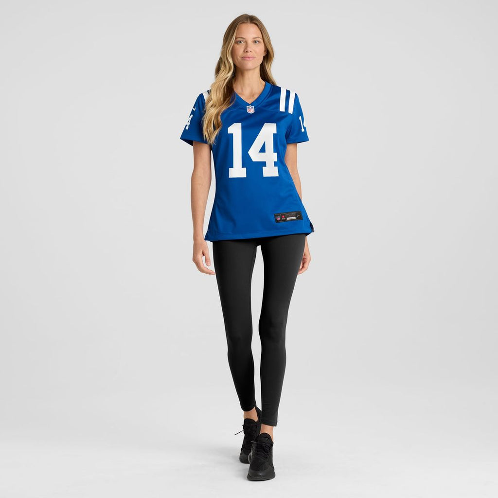 Women's Nike Indianapolis Colts Alec Pierce Royal Player Game NFL Jersey