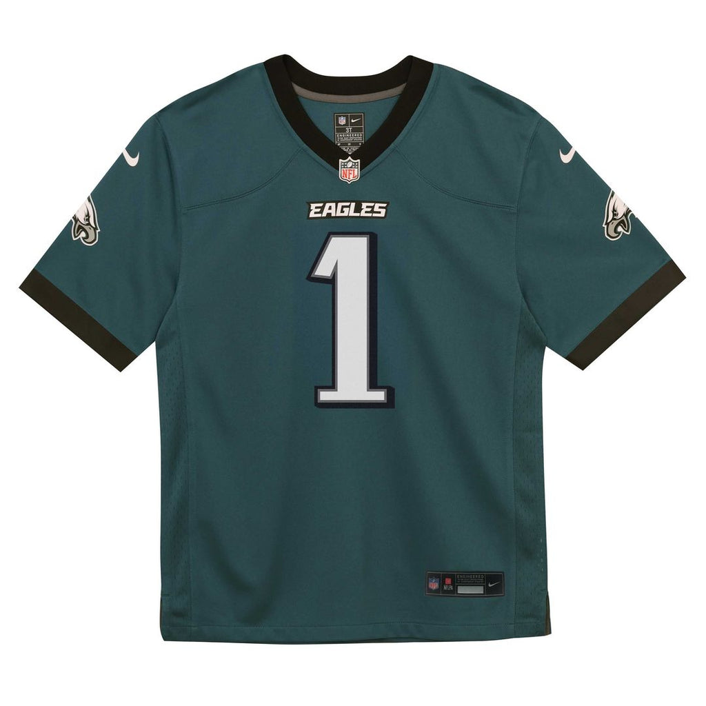Infant Nike Philadelphia Eagles Jalen Hurts Kelly Green Alternate Player Game NFL Jersey