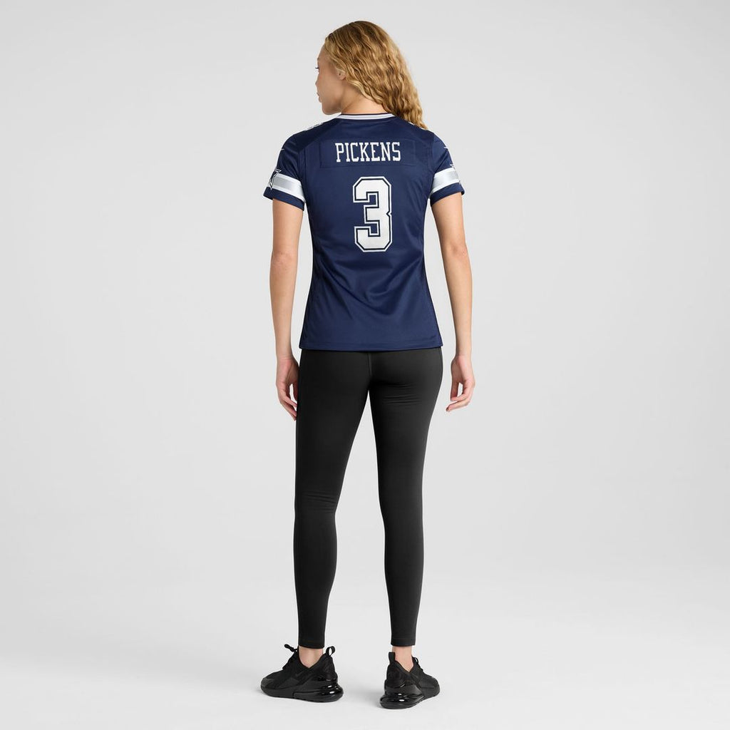 Women's Nike Dallas Cowboys George Pickens Navy Game NFL Jersey