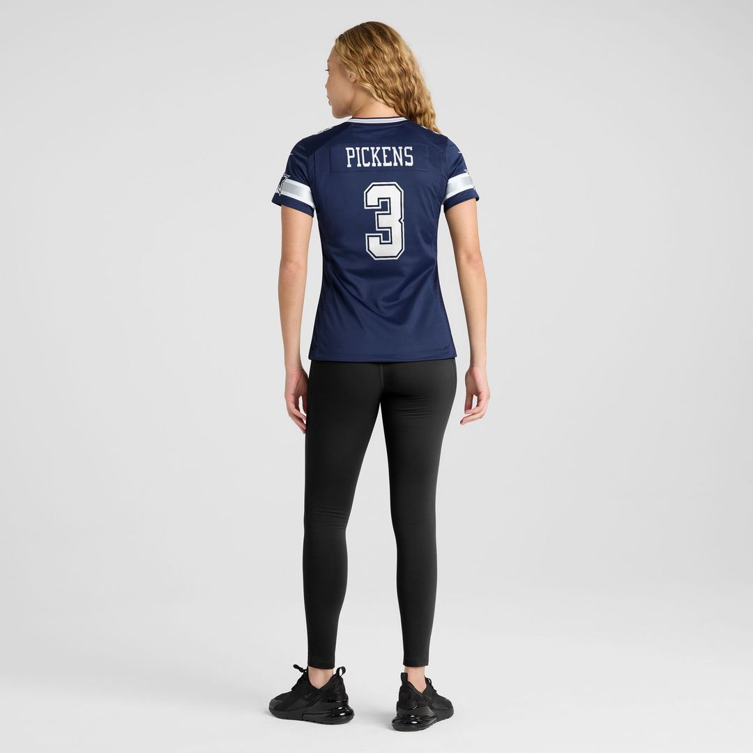 Women's Nike Dallas Cowboys George Pickens Navy Game NFL Jersey