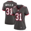 Women's Nike Tampa Bay Buccaneers Antoine Winfield Jr. Pewter Game NFL Jersey