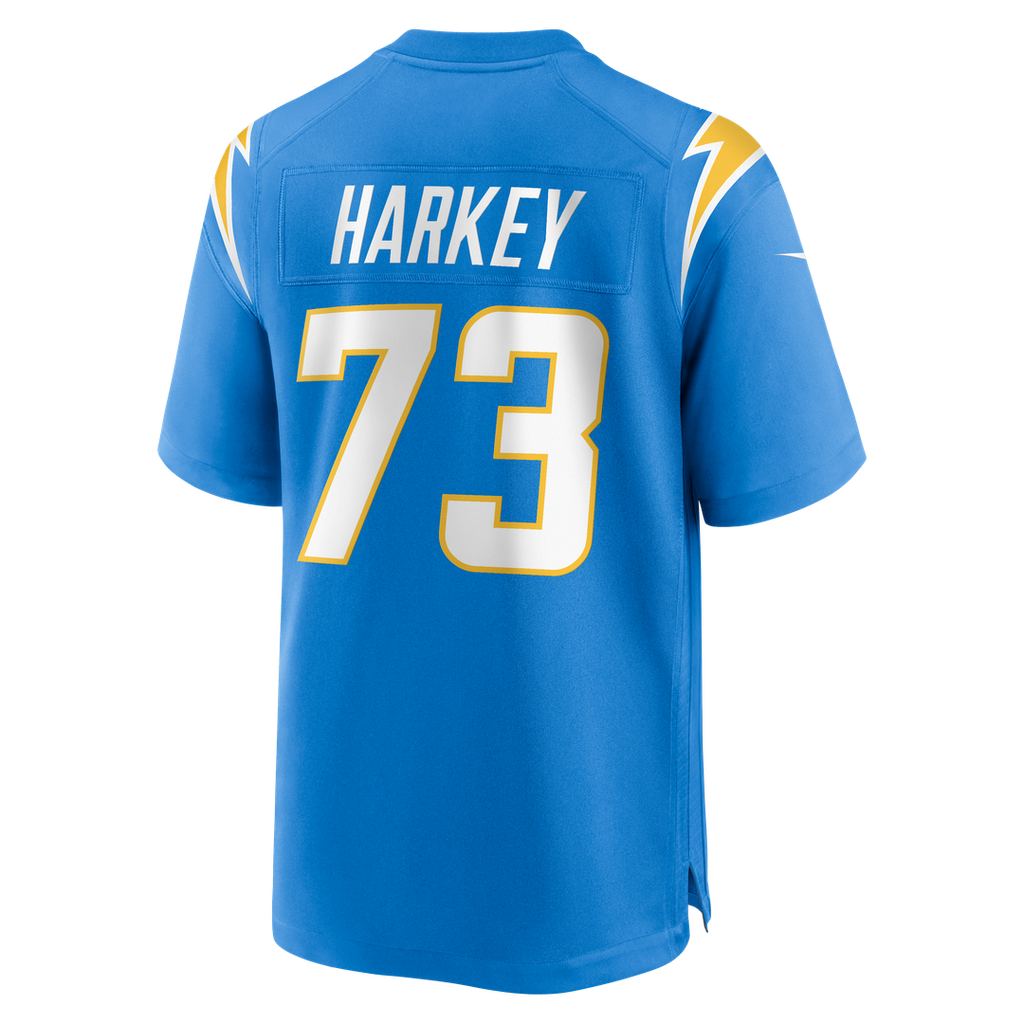 Men's Nike Los Angeles Chargers Alex Harkey Powder Blue Team Game NFL Jersey