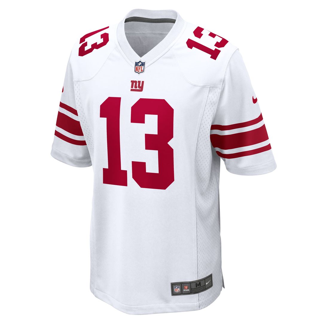 Men's Nike New York Giants Jalin Hyatt Royal Team Game NFL Jersey