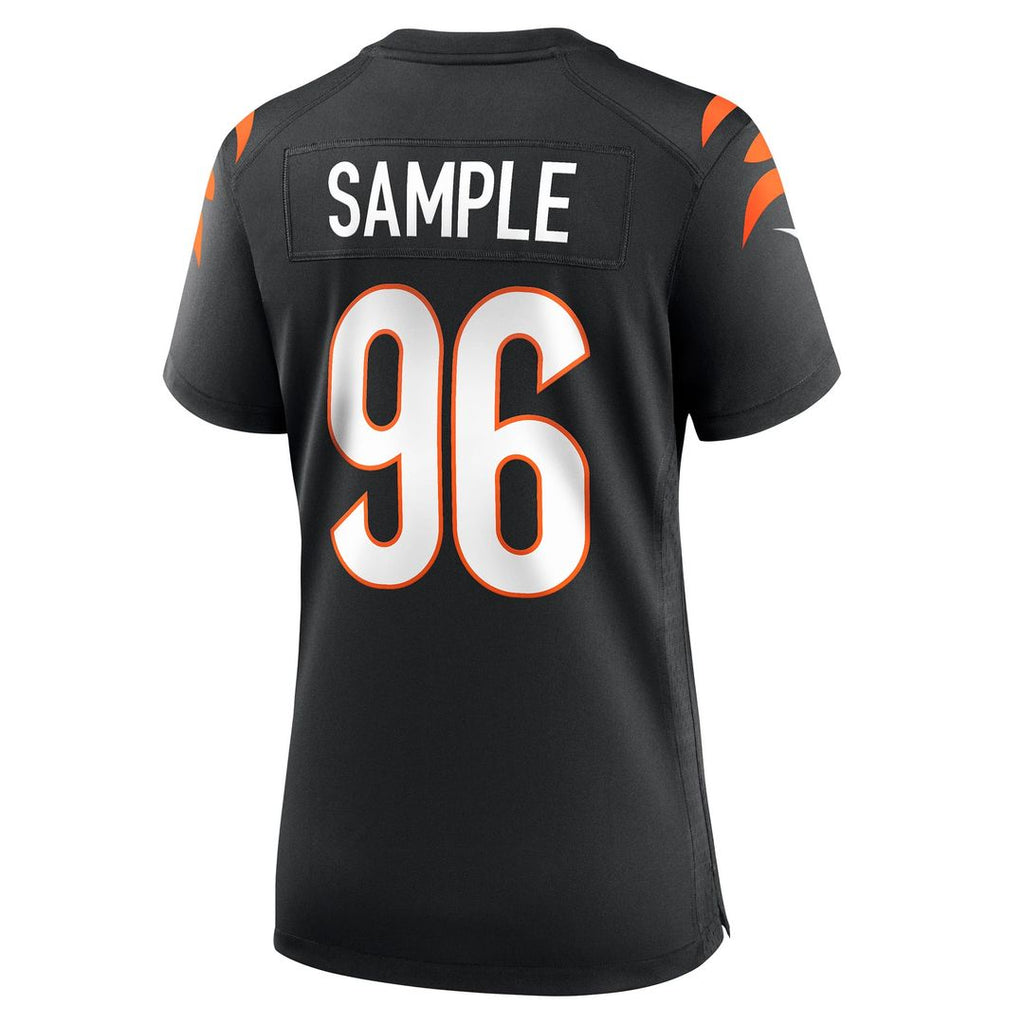 Women's Nike Cincinnati Bengals Cam Sample Black Game NFL Jersey