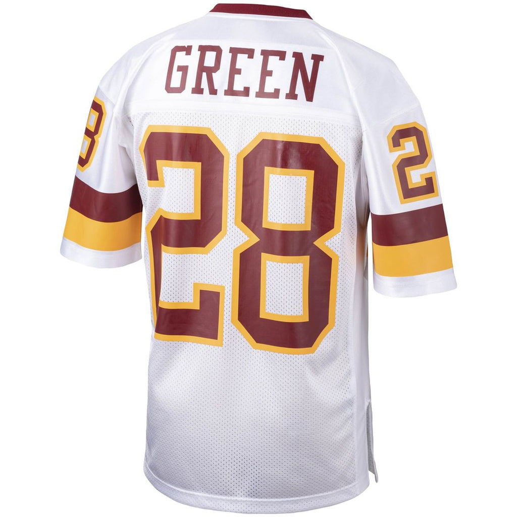 Men's Mitchell & Ness Washington Football Team Darrell Green White 1991 Authentic Throwback Retired Player NFL Jersey