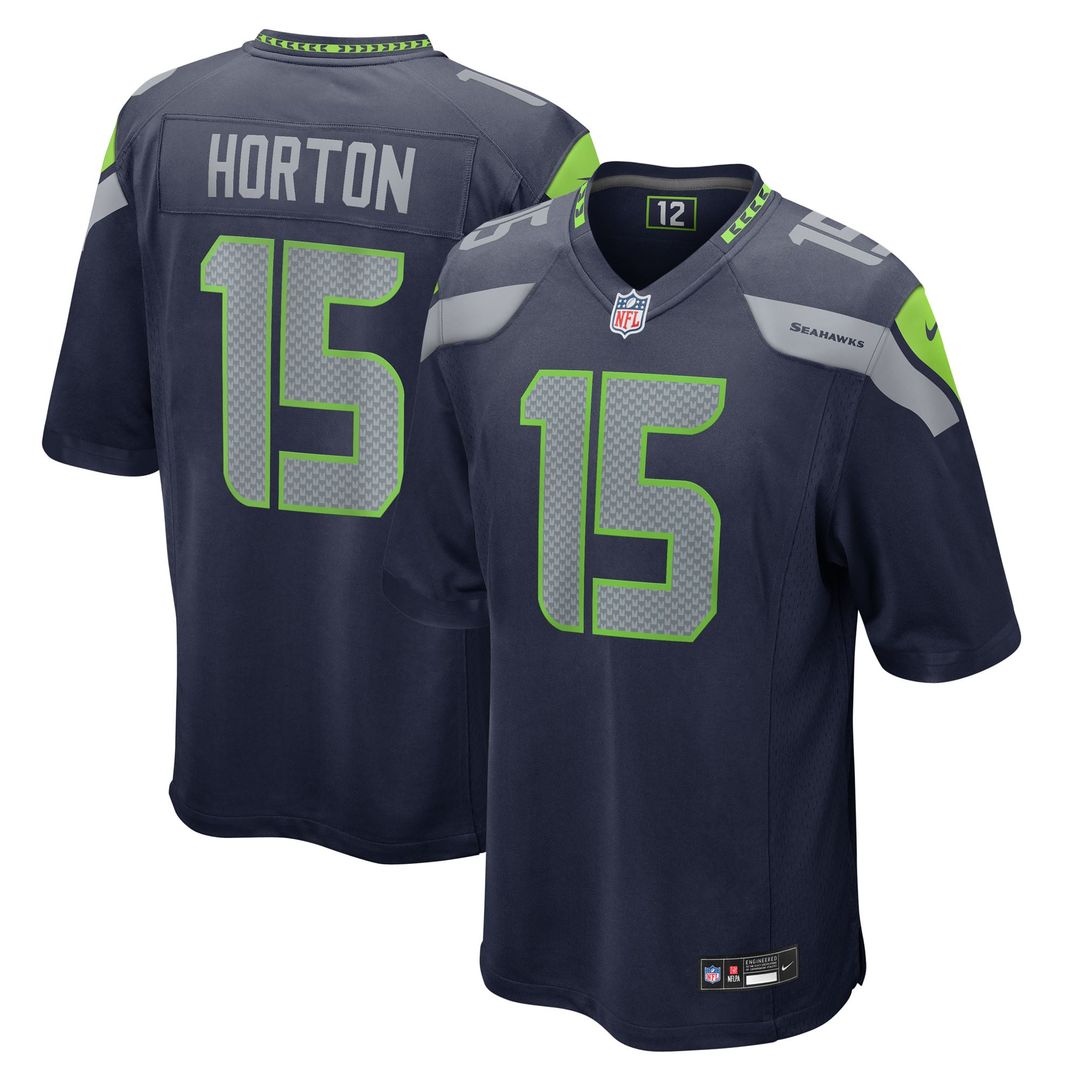 Men's Nike Seattle Seahawks Tory Horton Royal Alternate Game NFL Jersey