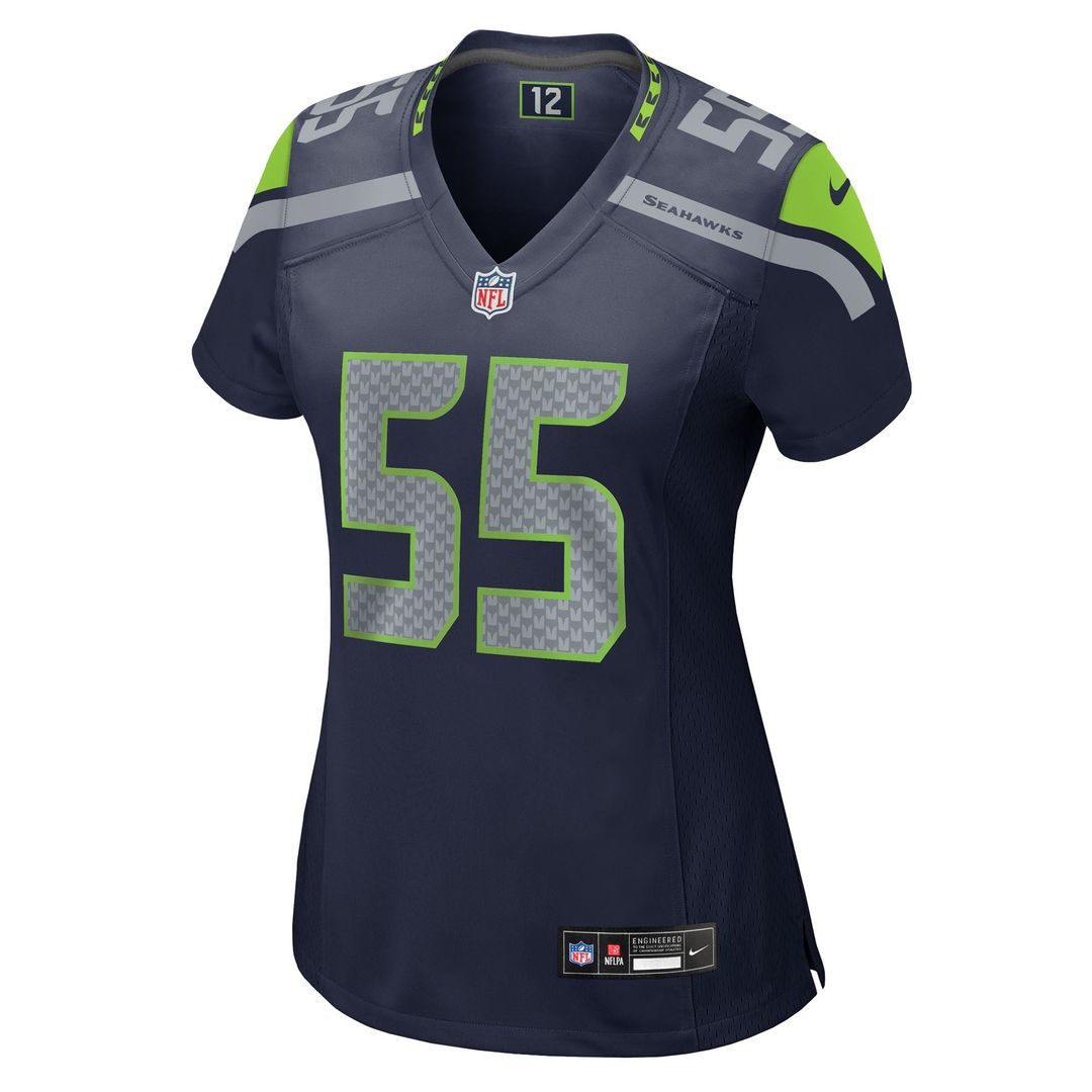 Women's Nike Seattle Seahawks Olu Oluwatimi College Navy Team Game NFL Jersey