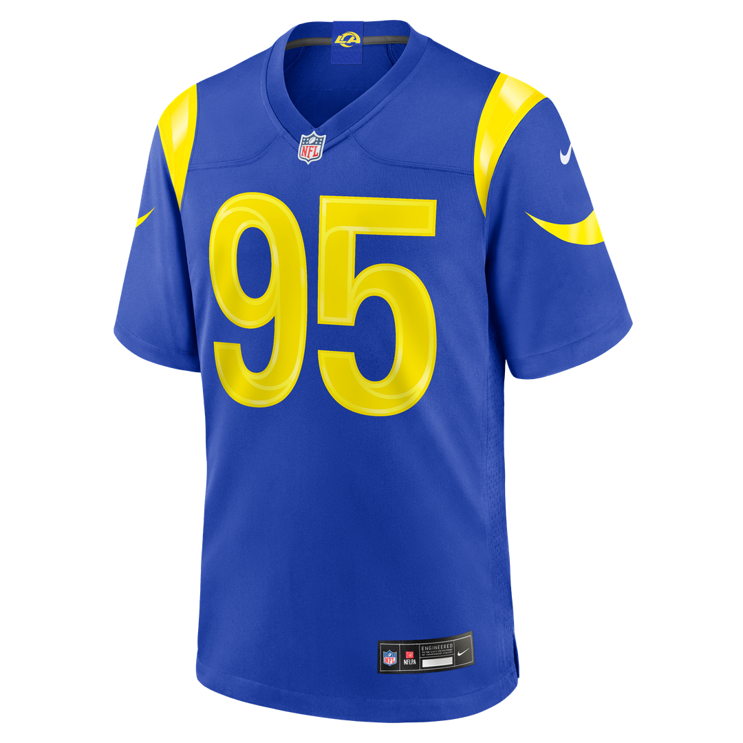 Youth Nike Los Angeles Rams Myles Garrett Royal Team Game NFL Jersey