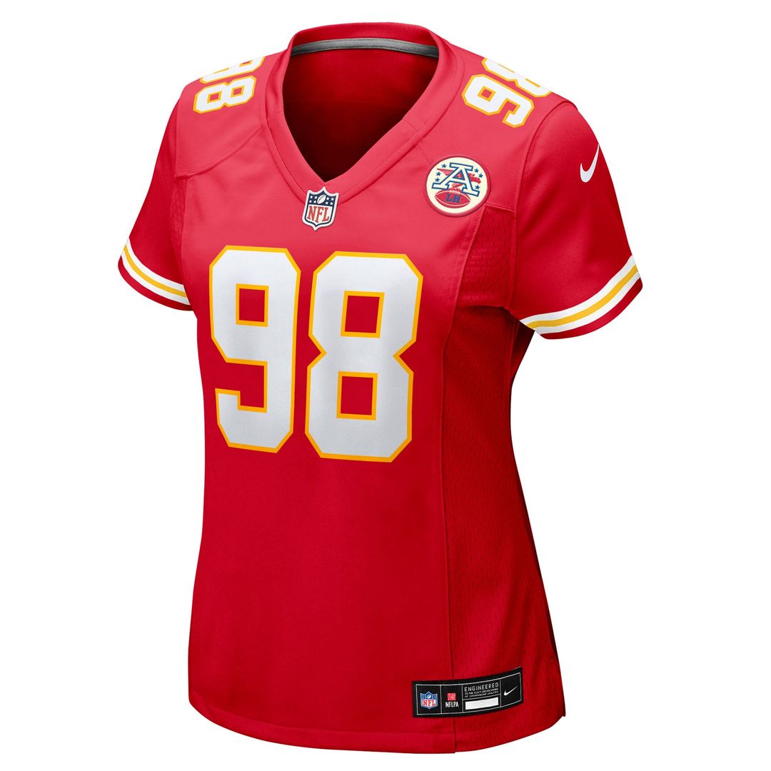 Women's Nike Kansas City Chiefs Janarius Robinson Red Team Game NFL Jersey