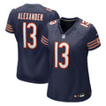 Women's Nike Chicago Bears Maurice Alexander Navy Team Game NFL Jersey