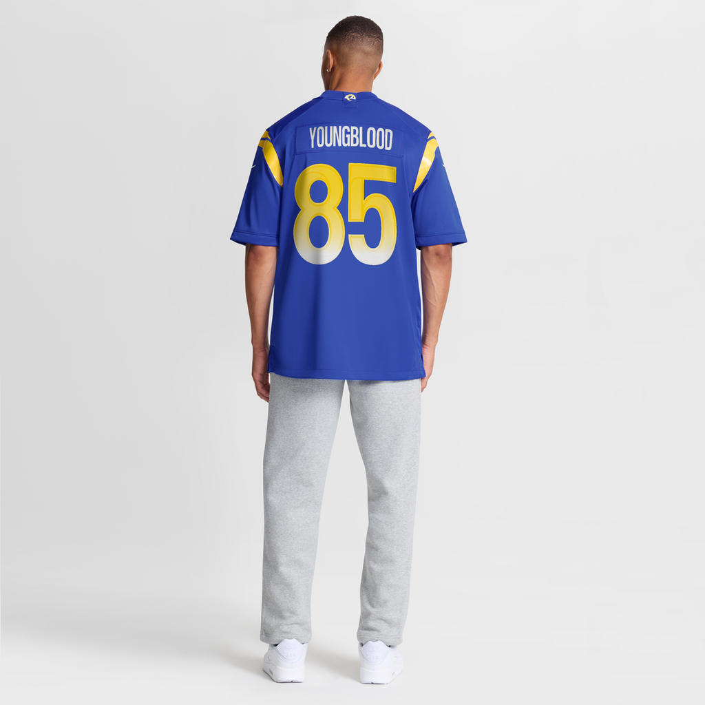Men's Nike Los Angeles Rams Jack Youngblood Royal Game Retired Player NFL Jersey