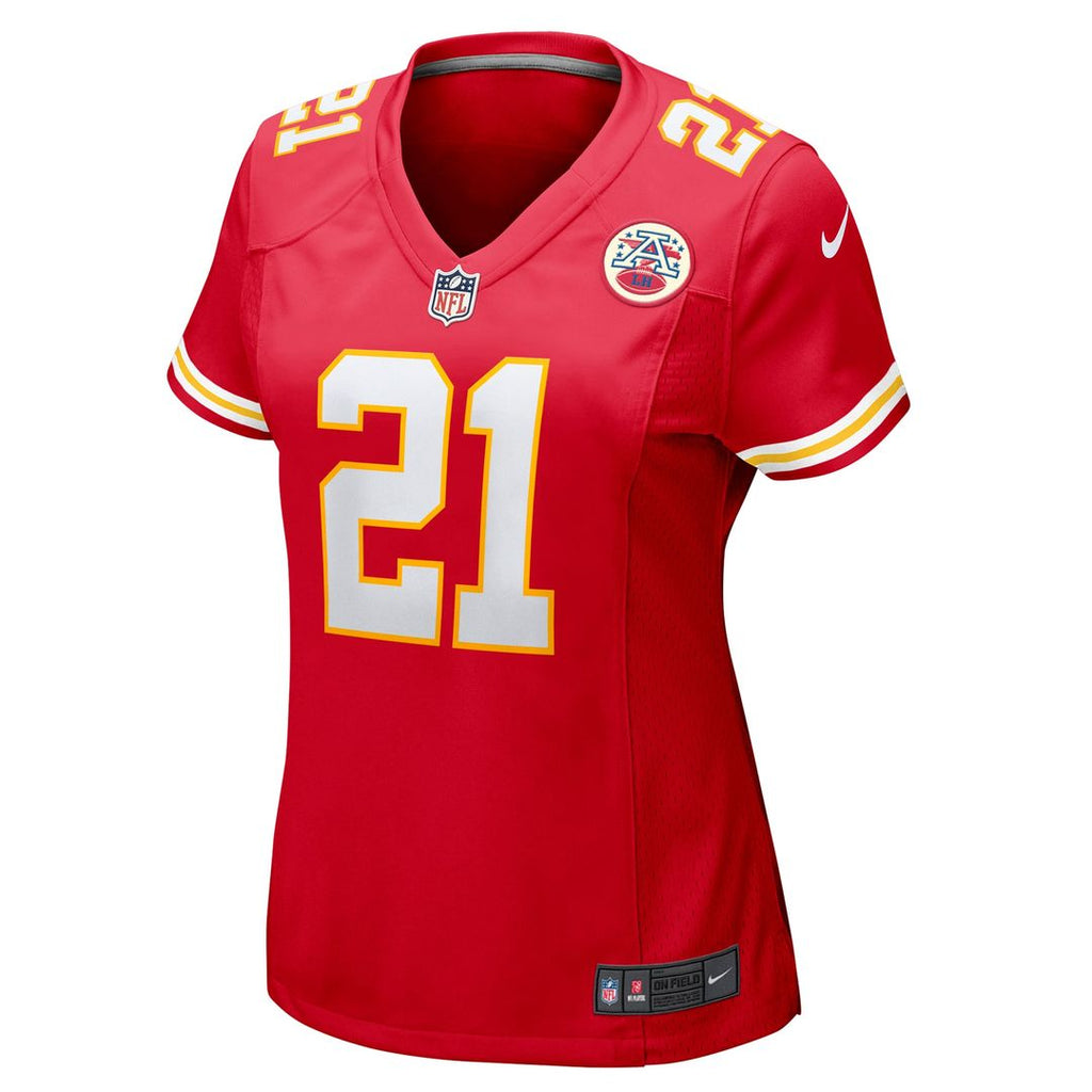 Women's Nike Kansas City Chiefs Jaden Hicks Red Game NFL Jersey