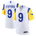 Men's Nike Los Angeles Rams Matthew Stafford White Game Player NFL Jersey