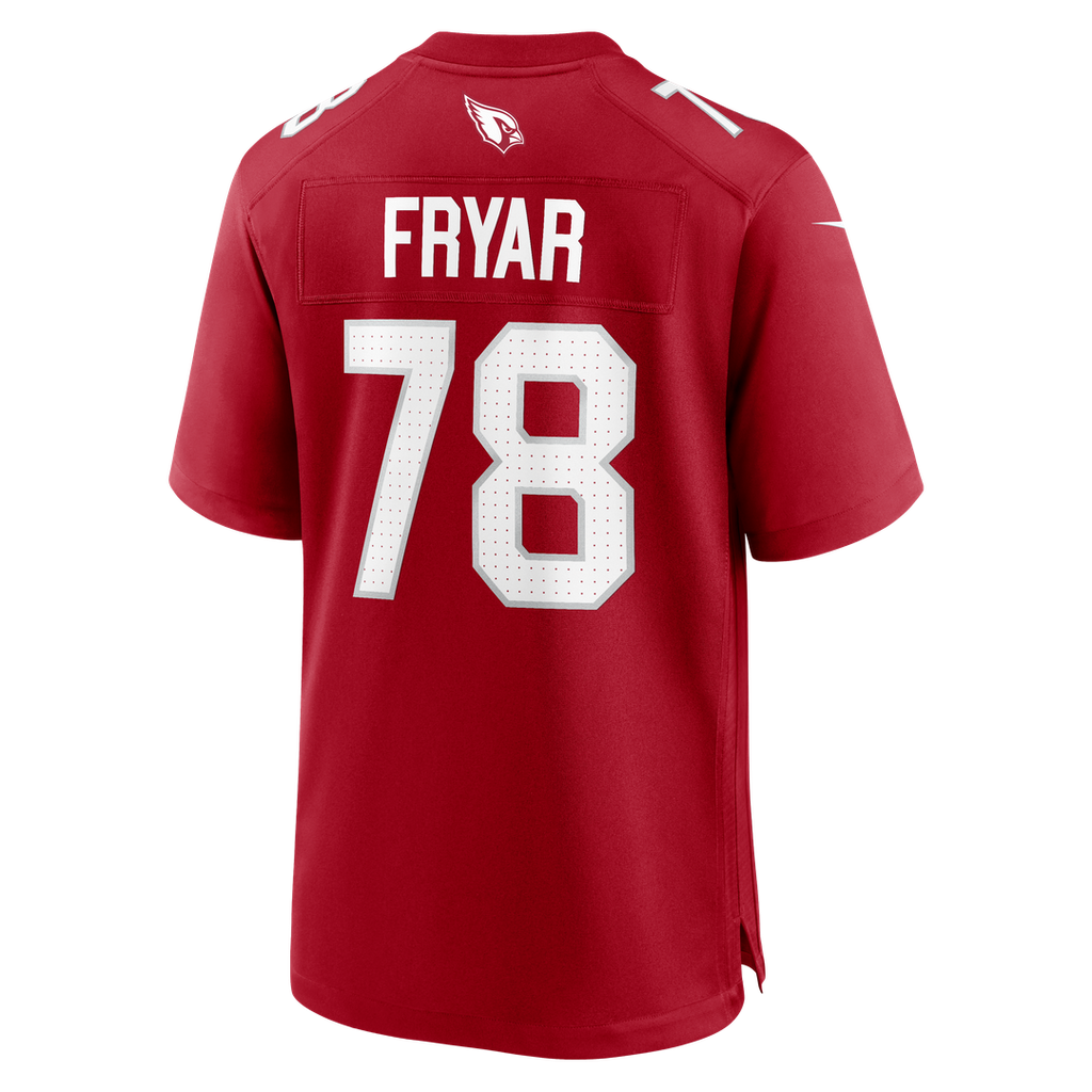 Men's Nike Arizona Cardinals Josh Fryar Cardinal Team Game NFL Jersey