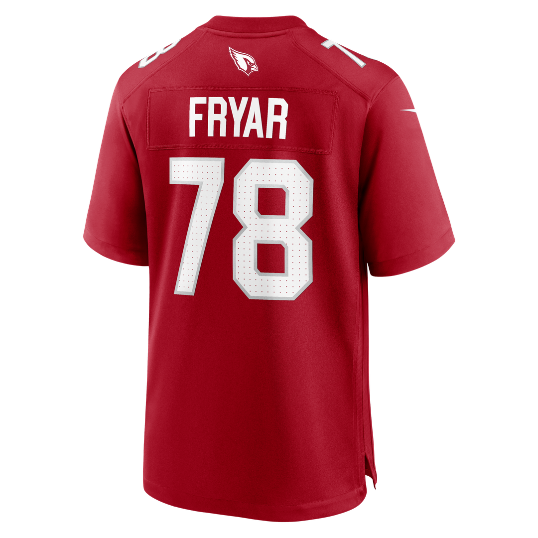 Men's Nike Arizona Cardinals Josh Fryar Cardinal Team Game NFL Jersey