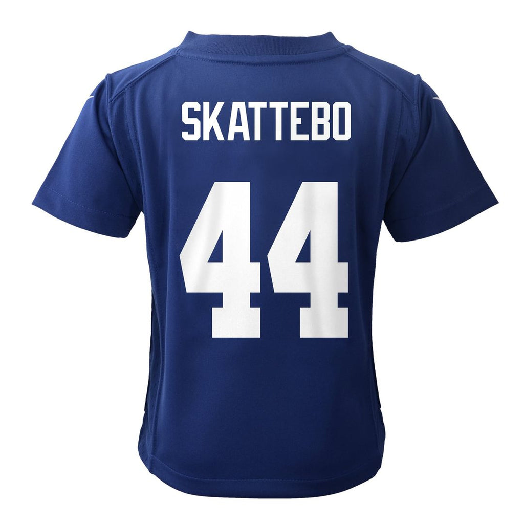 Toddler Nike New York Giants Cam Skattebo Royal Team Game NFL Jersey