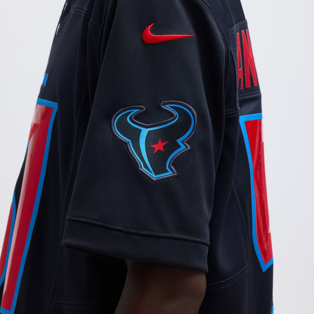 Men's Nike Houston Texans Will Anderson Jr. Navy 2nd Alternate Vapor F.U.S.E. Limited NFL Jersey