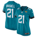 Women's Nike Jacksonville Jaguars Christian Braswell Teal Team Game NFL Jersey