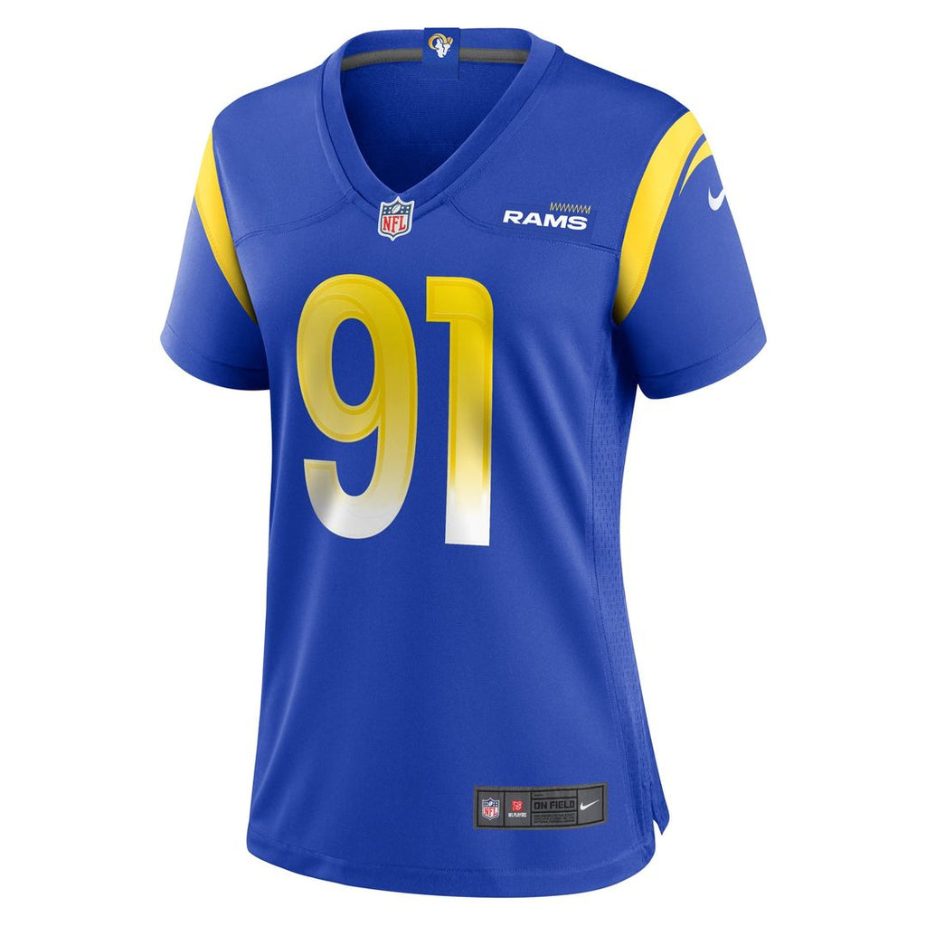 Women's Nike Los Angeles Rams Kobie Turner Royal Home Game NFL Jersey