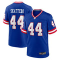Men's Nike New York Giants Cam Skattebo Royal Alternate 2 Legacy Game NFL Jersey