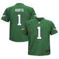 Infant Nike Philadelphia Eagles Jalen Hurts Kelly Green Alternate Player Game NFL Jersey