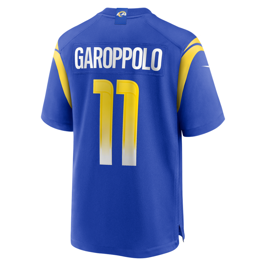 Men's Nike Los Angeles Rams Jimmy Garoppolo Royal Game NFL Jersey