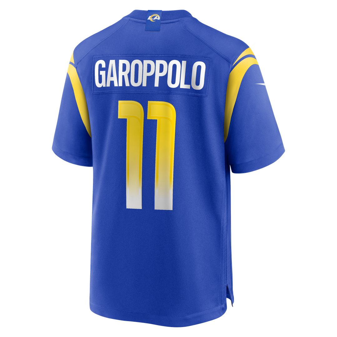 Men's Nike Los Angeles Rams Jimmy Garoppolo Royal Game NFL Jersey