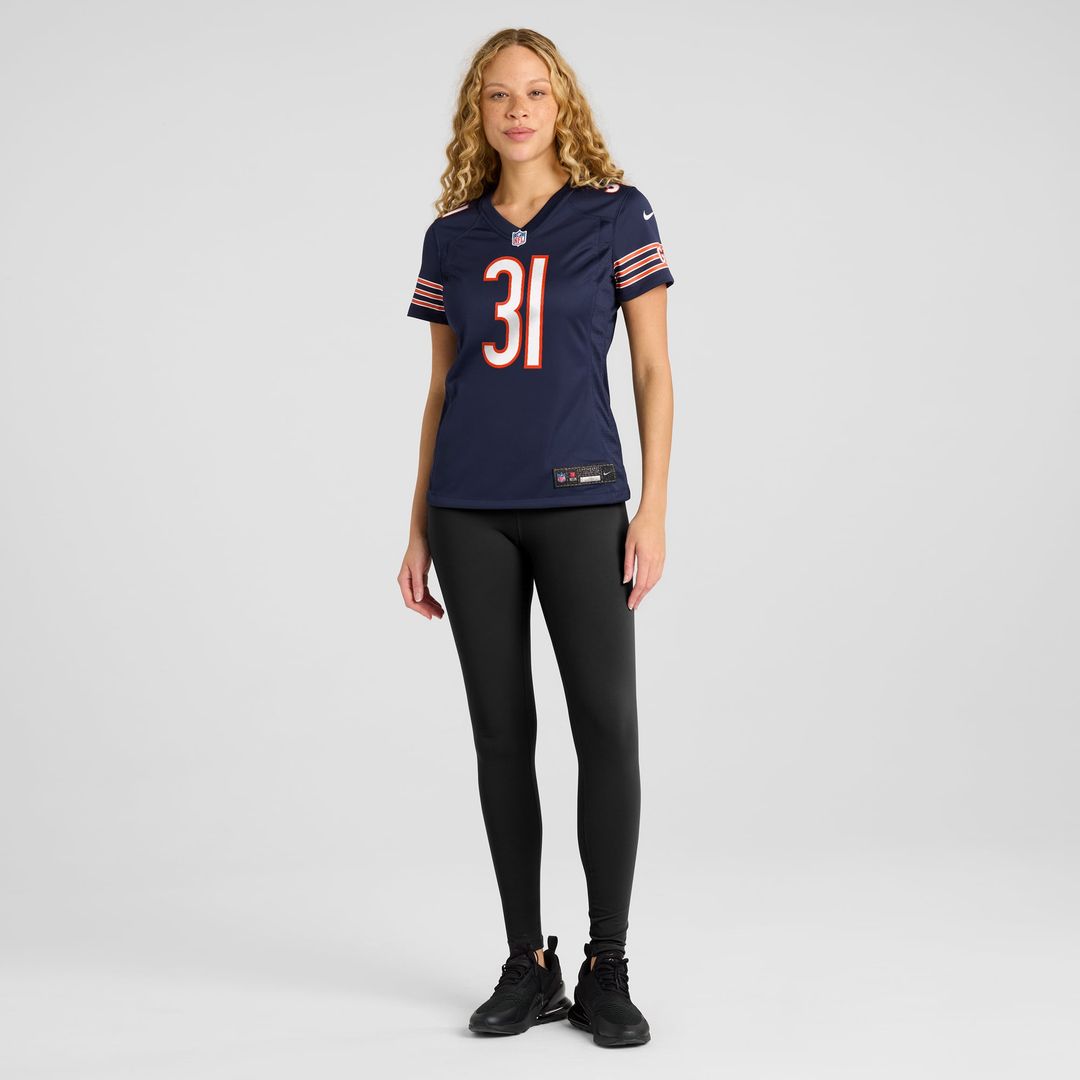 Women's Nike Chicago Bears Kevin Byard III Navy Game NFL Jersey