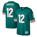 Men's Mitchell & Ness Miami Dolphins Bob Griese Aqua Legacy Replica NFL Jersey