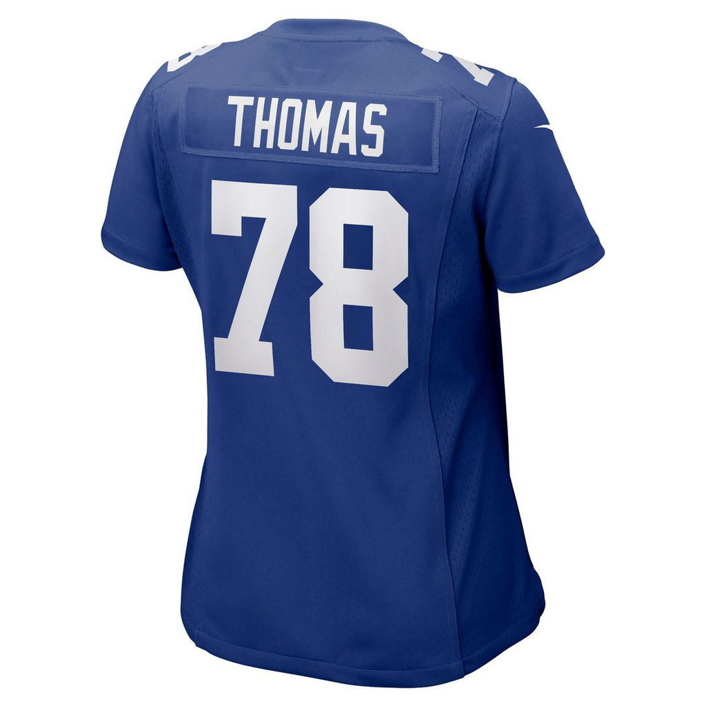 Women's Nike New York Giants Andrew Thomas Royal Game NFL Jersey