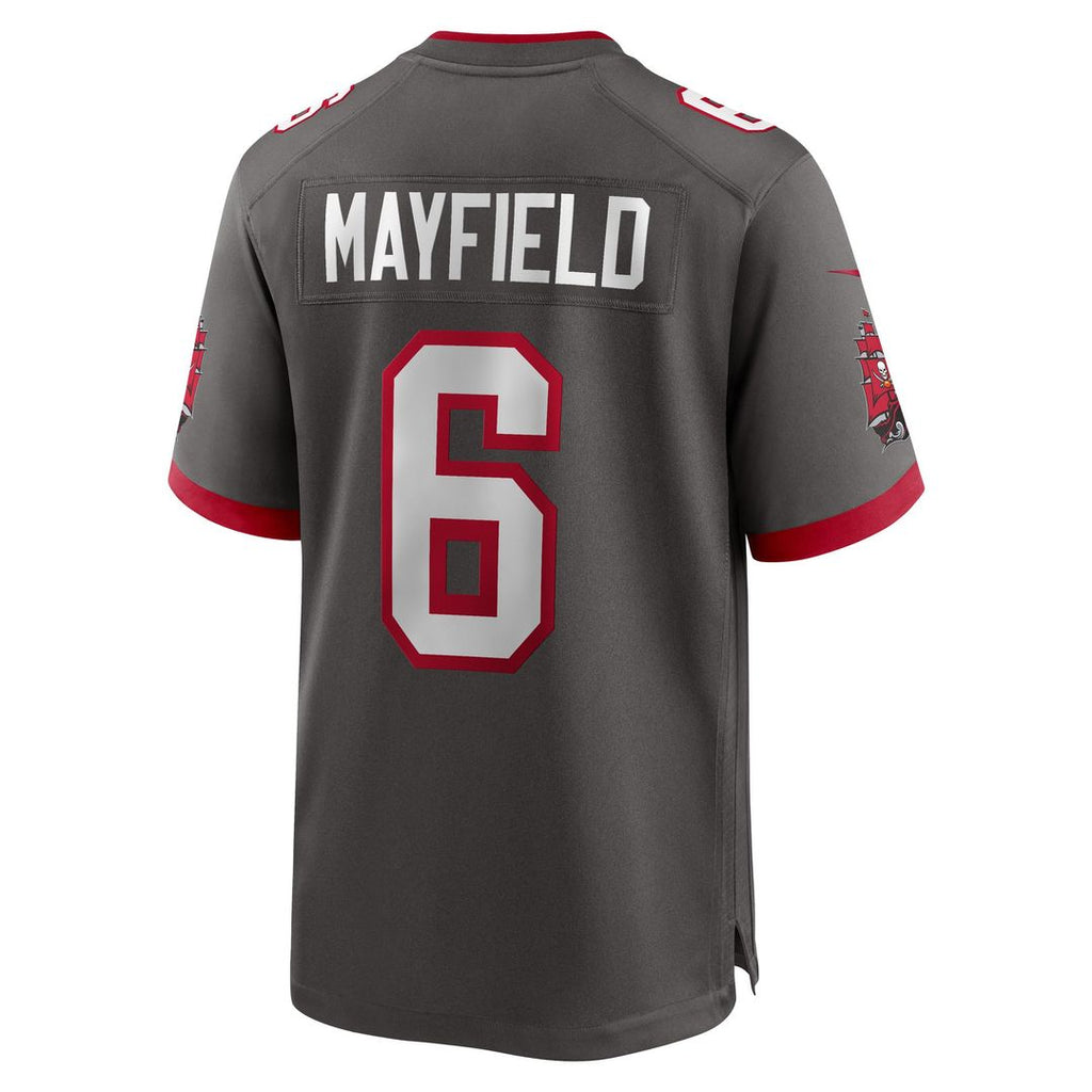 Men's Nike Tampa Bay Buccaneers Baker Mayfield Orange Throwback Game NFL Jersey