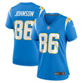 Women's Nike Los Angeles Chargers Cornelius Johnson Powder Blue Game NFL Jersey