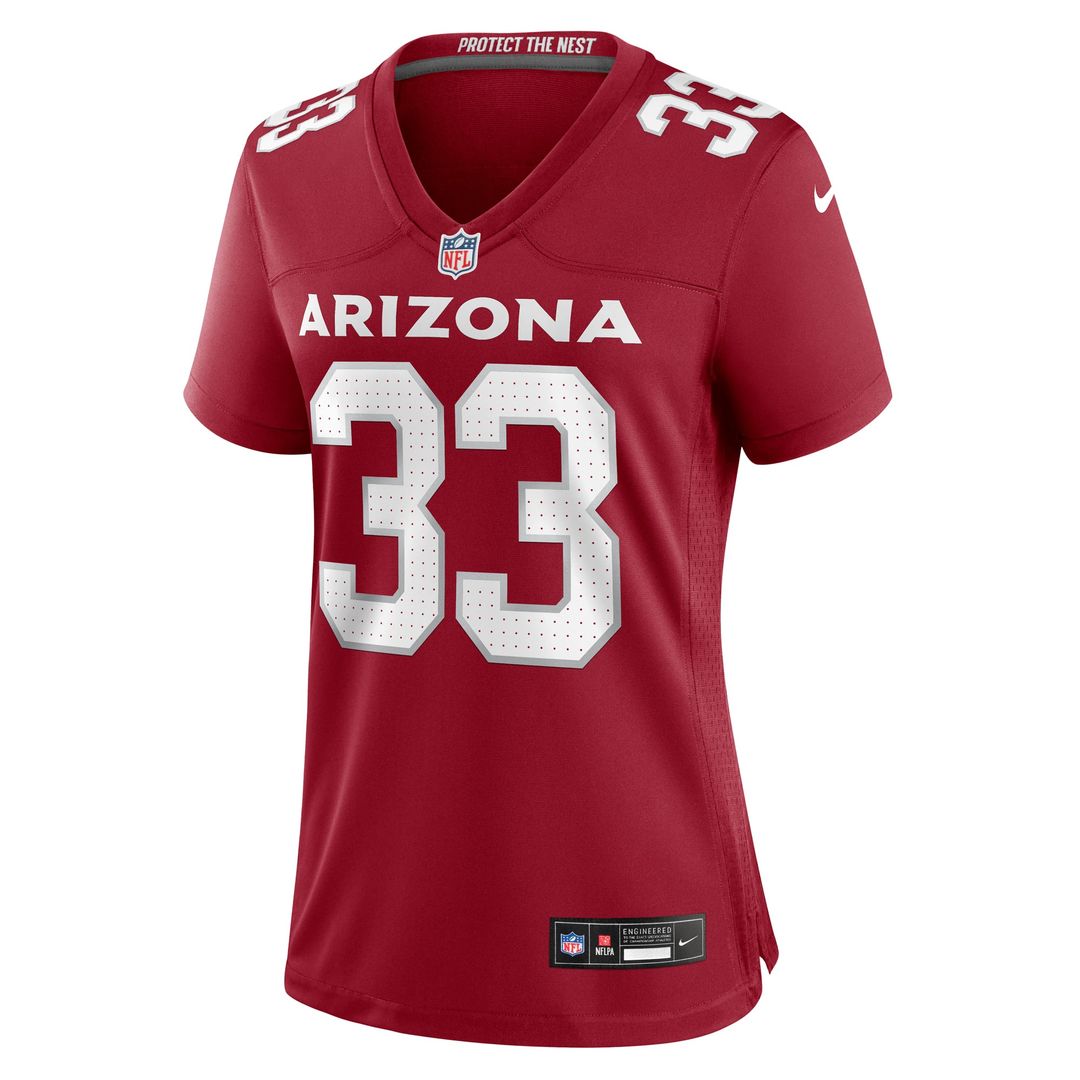 Women's Nike Arizona Cardinals Trey Benson Cardinal Game NFL Jersey