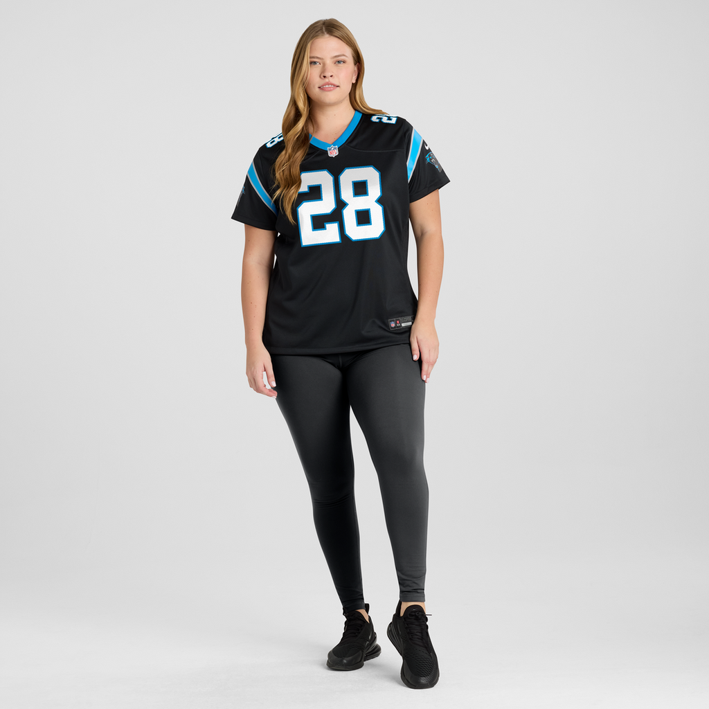 Women's Nike Carolina Panthers AJ Dillon Black Team Game NFL Jersey