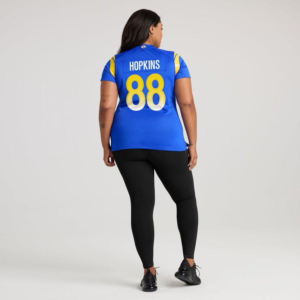 Women's Nike Los Angeles Rams Brycen Hopkins Royal Game NFL Jersey