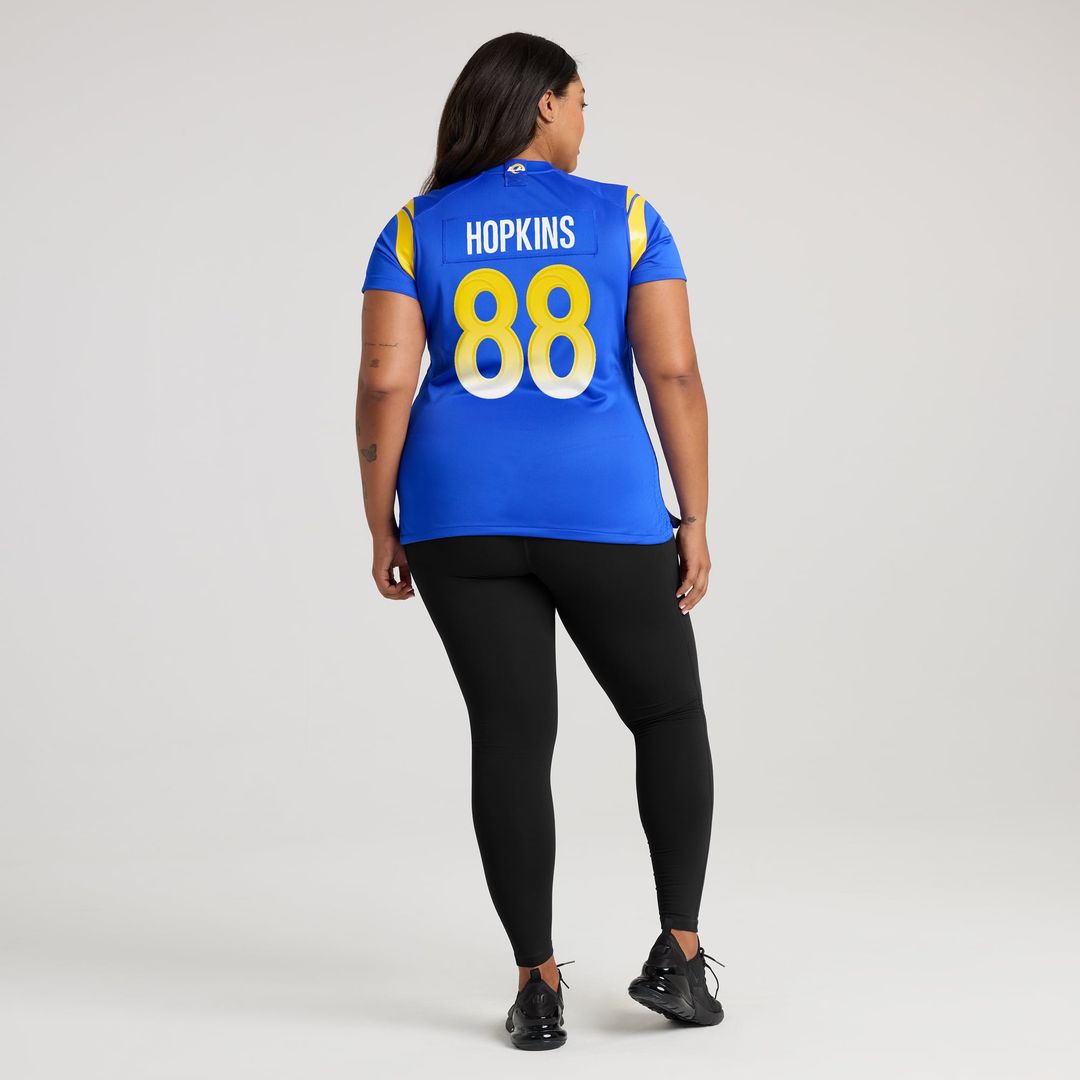Women's Nike Los Angeles Rams Brycen Hopkins Royal Game NFL Jersey
