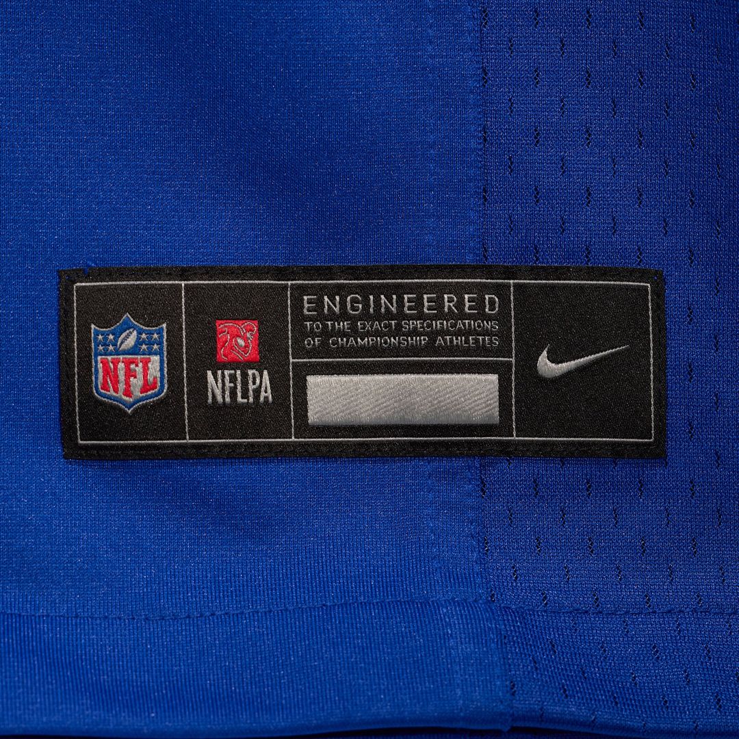 Men's Nike Buffalo Bills Cole Bishop Royal Game NFL Jersey