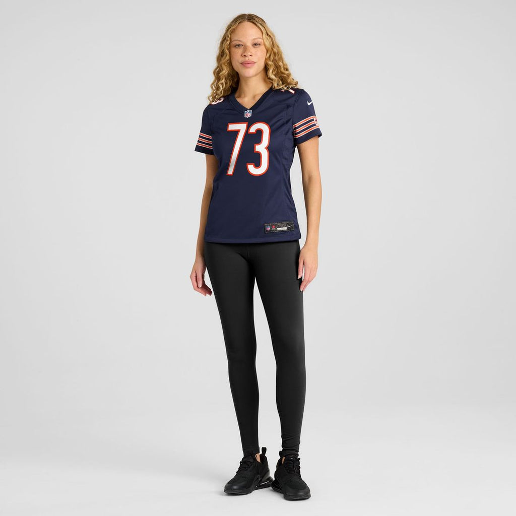 Women's Nike Chicago Bears Jonah Jackson Navy Team Game NFL Jersey